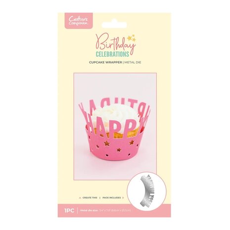 Crafter's Companion PRE-ORDER Birthday Celebrations Dies Cupcake Wrapper (CC-BC-MD-CWRA) Crafter's Companion PRE-ORDER Birthday Celebrations Dies Cupcake Wrapper (CC-BC-MD-CWRA)