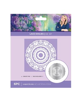 Crafter's Companion PRE-ORDER The Gilded Age Dies Lace Doilies (SS-TGA-MD-LACD)