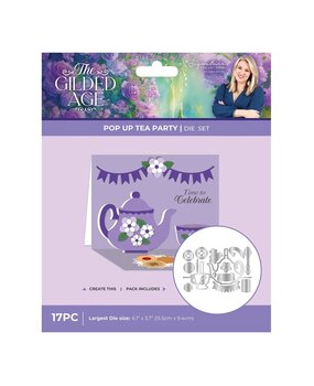 Crafter's Companion PRE-ORDER The Gilded Age Dies Pop-up Tea Party (SS-TGA-MD-TPTY)
