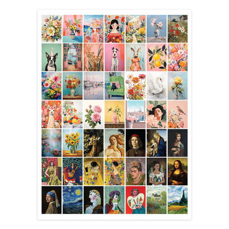 Spellbinders Rub-On Sheets Little Works of Art (SCSR-002) Spellbinders Rub-On Sheets Little Works of Art (SCSR-002)