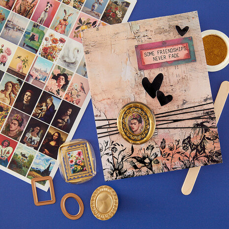 Spellbinders Rub-On Sheets Little Works of Art (SCSR-002) Spellbinders Rub-On Sheets Little Works of Art (SCSR-002)