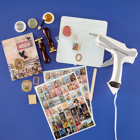 Spellbinders Clear Seal Maker Wax Seal Powder Gold Bullion (WSA-004) Spellbinders Clear Seal Maker Wax Seal Powder Gold Bullion (WSA-004)