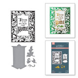 Spellbinders Wonder of Oz Frame & Tag Press Plate & Die Set (BP-334)