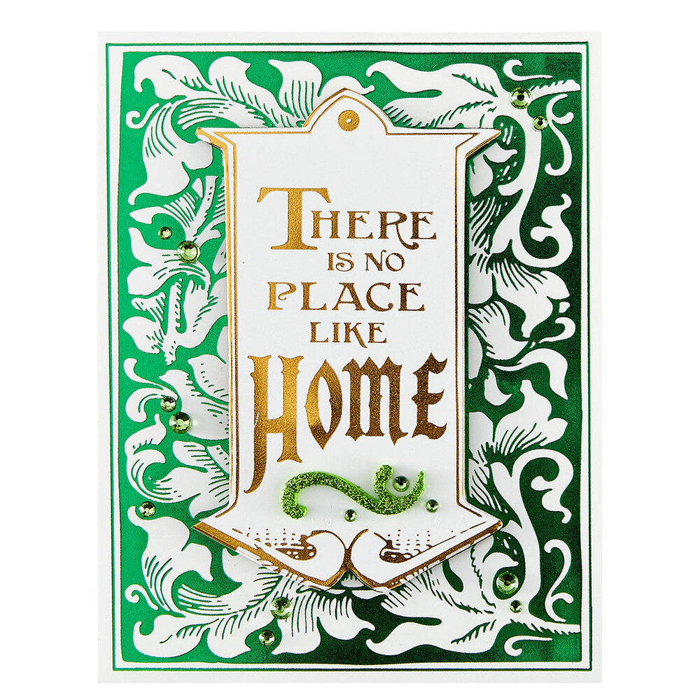 Spellbinders Wonder of Oz Frame & Tag Press Plate & Die Set (BP-334) Spellbinders Wonder of Oz Frame & Tag Press Plate & Die Set (BP-334)