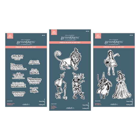 Spellbinders Wonder of Oz BetterPress Bundle (BD-1006) Spellbinders Wonder of Oz BetterPress Bundle (BD-1006)
