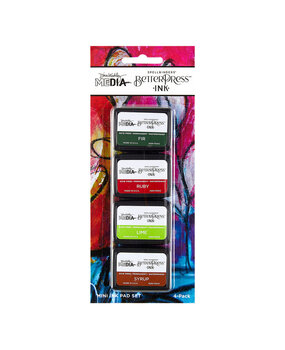 Spellbinders PRE-ORDER BetterPress Mini Ink Pad Set Festive (BPI-059)