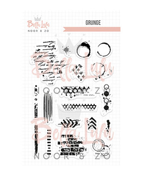 Bella Lulu Clear Stamp Grunge (3002/0122) Bella Lulu Clear Stamp Grunge (3002/0122)
