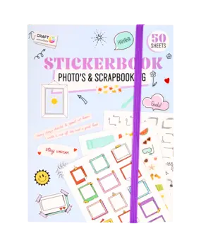 Craft Sensations Stickerbook Photo's & Scrapbooking (3214287) Craft Sensations Stickerbook Photo's & Scrapbooking (3214287)