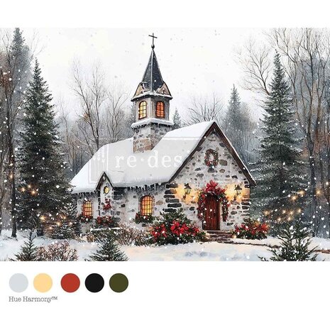 Re-Design Cozy Barn Blessings A4 Decoupage Fiber (678388) Re-Design Cozy Barn Blessings A4 Decoupage Fiber (678388)