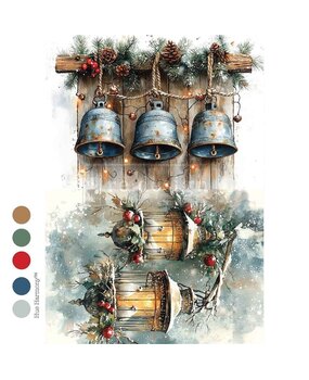 Re-Design Twilight Nesting A4 Decoupage Fiber (678463)