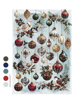 Re-Design Jewel Of The Season A4 Decoupage Fiber (678487)
