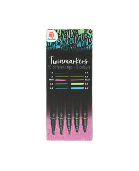 DécoTime 5 Calligraphy Twinmarkers Set 4 (3010773) DécoTime 5 Calligraphy Twinmarkers Set 4 (3010773)