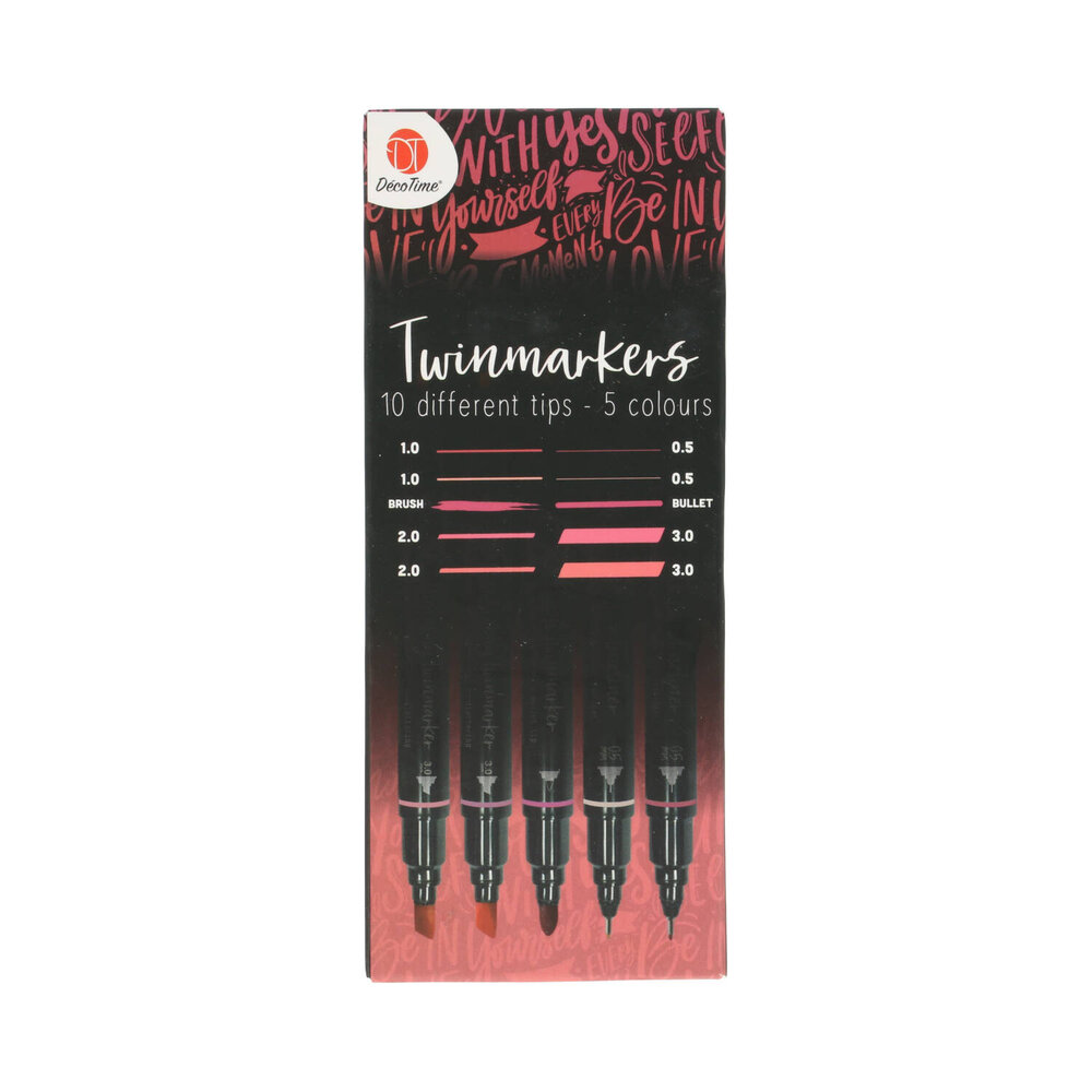 DécoTime 5 Calligraphy Twinmarkers Set 3 (3010773) DécoTime 5 Calligraphy Twinmarkers Set 3 (3010773)