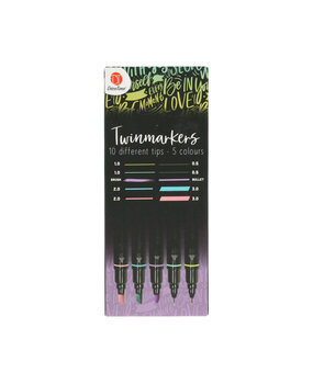 DécoTime 5 Calligraphy Twinmarkers Set 2 (3010773) DécoTime 5 Calligraphy Twinmarkers Set 2 (3010773)