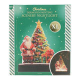 Craft Sensations Christmas Tree Diamond Painting Scenery Nightlight (3217277)