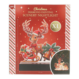Craft Sensations Santa's Sleigh Diamond Painting Scenery Nightlight (3217277)
