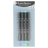 DécoTime 4 Alcohol Markers Peacock Blue (3005417)