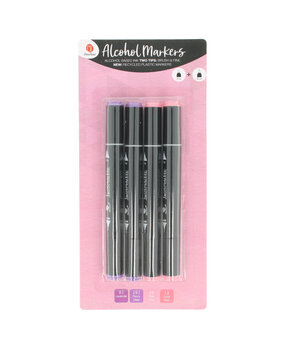 DécoTime 4 Alcohol Markers Pale Pink (3005417)