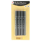 DécoTime 4 Alcohol Markers Lemon Yellow (3005417)