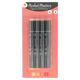 DécoTime 4 Alcohol Markers Poppy Red (3005417)