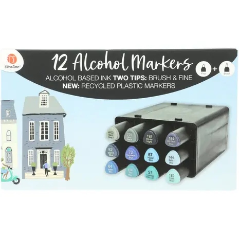 DécoTime WINTER WAVE Alcohol Markers (3005439) DécoTime WINTER WAVE Alcohol Markers (3005439)