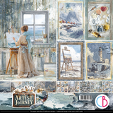 Ciao Bella Papercrafting An Artist Journey 12x12 Inch Paper Pad (CBPM092)