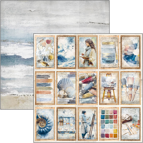 Ciao Bella Papercrafting An Artist Journey 12x12 Inch Patterns Pad (CBT092) Ciao Bella Papercrafting An Artist Journey 12x12 Inch Patterns Pad (CBT092)