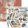 Ciao Bella Papercrafting PRE-ORDER An Artist Journey 6x6 Inch Paper Pad (CBQE092) Ciao Bella Papercrafting PRE-ORDER An Artist Journey 6x6 Inch Paper Pad (CBQE092)