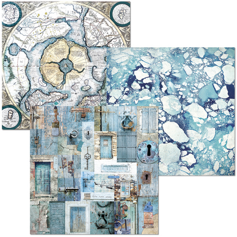 Ciao Bella Papercrafting An Artist Journey 6x6 Inch Deluxe Paper & Vellum Dual Pack (CBXQ005) Ciao Bella Papercrafting An Artist Journey 6x6 Inch Deluxe Paper & Vellum Dual Pack (CBXQ005)