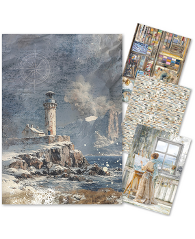 Ciao Bella Papercrafting An Artist Journey A4 Mixed Rice Papers (CBRA008) Ciao Bella Papercrafting An Artist Journey A4 Mixed Rice Papers (CBRA008)