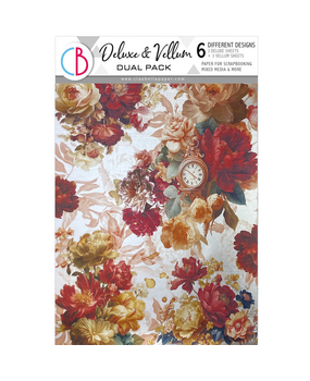 Ciao Bella Papercrafting Book Lover A4 Deluxe Paper & Vellum Dual Pack (CBX004) Ciao Bella Papercrafting Book Lover A4 Deluxe Paper & Vellum Dual Pack (CBX004)