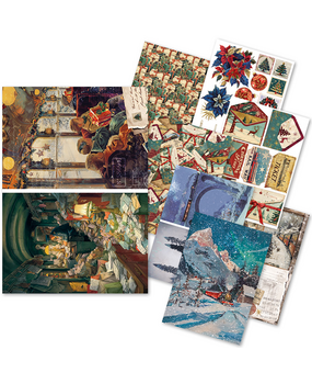 Ciao Bella Papercrafting Polar Railway A5 Mixed Rice Papers (CBRS029) Ciao Bella Papercrafting Polar Railway A5 Mixed Rice Papers (CBRS029)