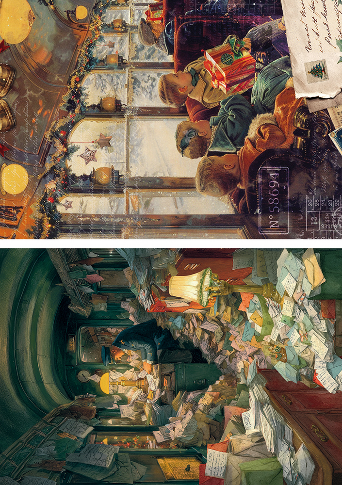 Ciao Bella Papercrafting Polar Railway A5 Mixed Rice Papers (CBRS029) Ciao Bella Papercrafting Polar Railway A5 Mixed Rice Papers (CBRS029)