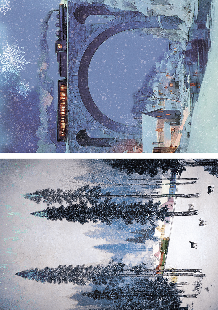 Ciao Bella Papercrafting Polar Railway A5 Mixed Rice Papers (CBRS029) Ciao Bella Papercrafting Polar Railway A5 Mixed Rice Papers (CBRS029)