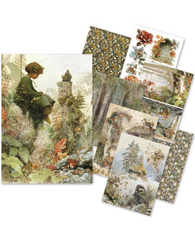 Ciao Bella Papercrafting Fairy Whispers A5 Mixed Rice Papers (CBRS030) Ciao Bella Papercrafting Fairy Whispers A5 Mixed Rice Papers (CBRS030)