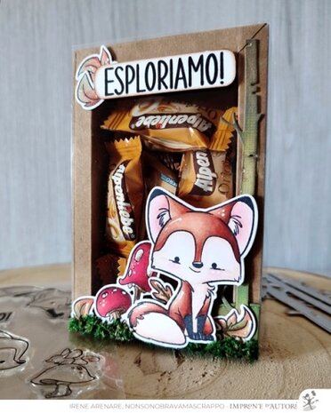 Impronte d'Autore Foxy Adventures Clear Stamp (2653-CLEM-E)