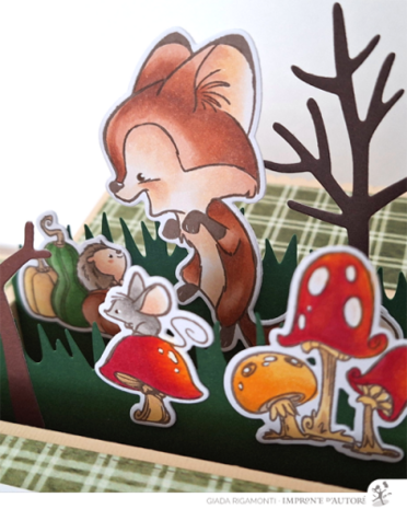 Impronte d'Autore Foxy Adventures Clear Stamp (2653-CLEM-E)