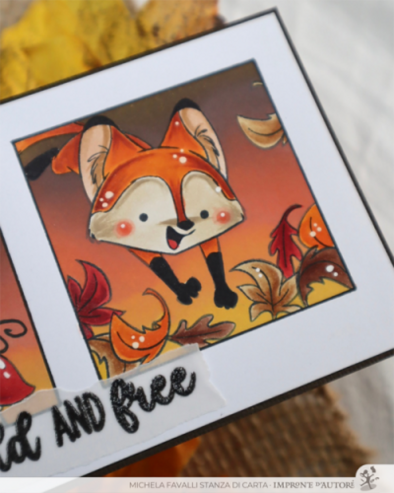 Impronte d'Autore Foxy Adventures Clear Stamp (2653-CLEM-E)