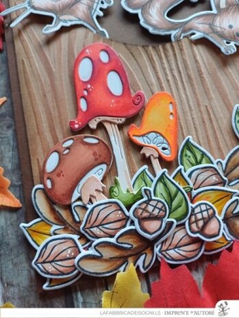 Impronte d'Autore Mushrooms Dies (88625-CML-C) Impronte d'Autore Mushrooms Dies (88625-CML-C)