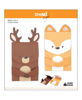 Impronte d'Autore Critters Folder Dies (88633-CML-F) Impronte d'Autore Critters Folder Dies (88633-CML-F)