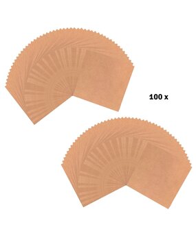 Vaessen Creative Smooth Kraft Paper 12x12 Inch (100pcs) (2920-0103)