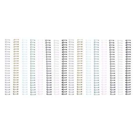Vaessen Creative Bind Easy Metal Binding Wires Rainbow Mix (16mm) (2021-406) Vaessen Creative Bind Easy Metal Binding Wires Rainbow Mix (16mm) (2021-406)
