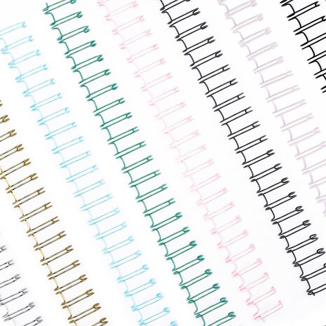 Vaessen Creative Bind Easy Metal Binding Wires Rainbow Mix (16mm) (2021-406) Vaessen Creative Bind Easy Metal Binding Wires Rainbow Mix (16mm) (2021-406)