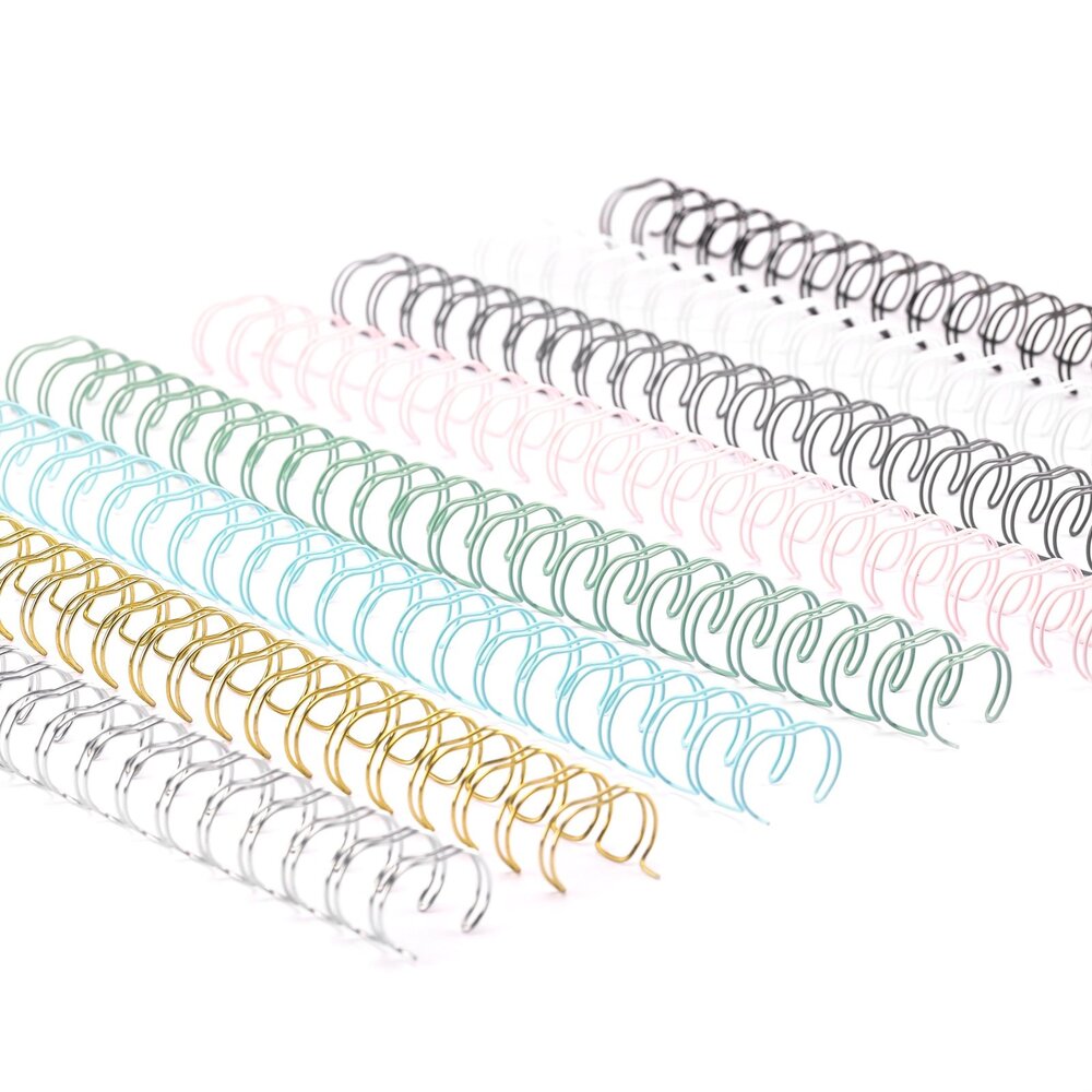 Vaessen Creative Bind Easy Metal Binding Wires Rainbow Mix (16mm) (2021-406) Vaessen Creative Bind Easy Metal Binding Wires Rainbow Mix (16mm) (2021-406)