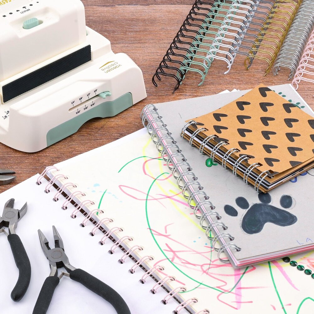 Vaessen Creative Bind Easy Metal Binding Wires Rainbow Mix (16mm) (2021-406) Vaessen Creative Bind Easy Metal Binding Wires Rainbow Mix (16mm) (2021-406)