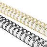 Vaessen Creative Bind Easy Metal Binding Wires Black & Gold (16mm) (2021-405) Vaessen Creative Bind Easy Metal Binding Wires Black & Gold (16mm) (2021-405)