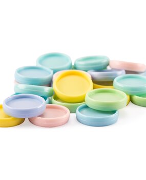 Vaessen Creative Bind Easy Binding Discs Rainbow (2021-409)