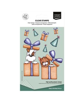 Vaessen Creative Clear Stamps Odey's Birthday Party 1 (CAR0205)