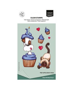 Vaessen Creative Clear Stamps Odey's Birthday Party 3 (CAR0207)