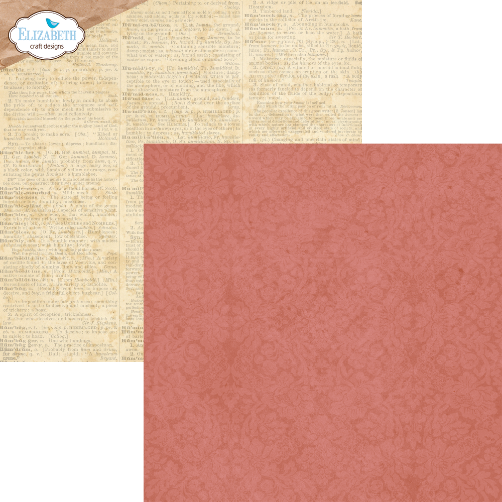 Elizabeth Craft Designs Romantic Revival 12x12 Inch Cardstock Paper (C036) Elizabeth Craft Designs Romantic Revival 12x12 Inch Cardstock Paper (C036)